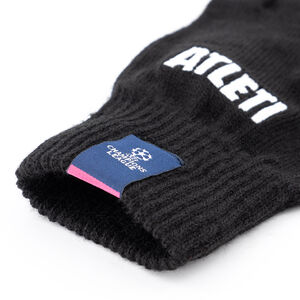 UCL Atleti Black Gloves